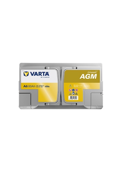 Varta A6 Dynamic Agm Start-stop 12 V 80 Ah 800 Cca Akü-yerinde Montaj