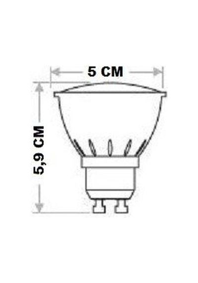CATA CT-4240 5 Watt Gu10 Duylu Led Ampul Beyaz