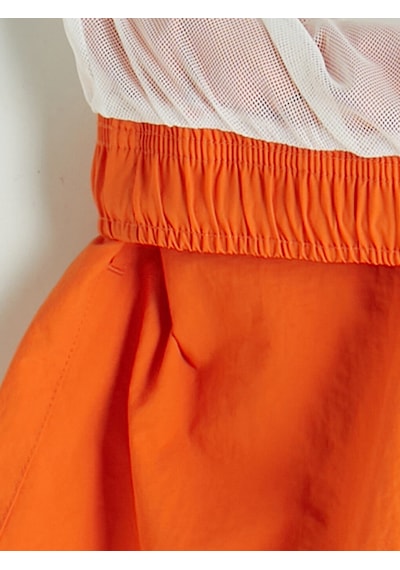 Lcw Swımwear Turuncu Kısa Boy Baskılı Erkek Deniz Şortu