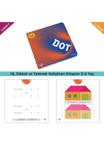 Dot 3-4 Yaş / Iq. Dikkati Güçlendirme Seti-Anasınıfı