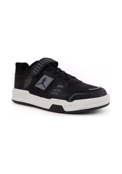 Cool King Siyah Sneaker Erkek Çocuk Spor Ayakkabı Siyah