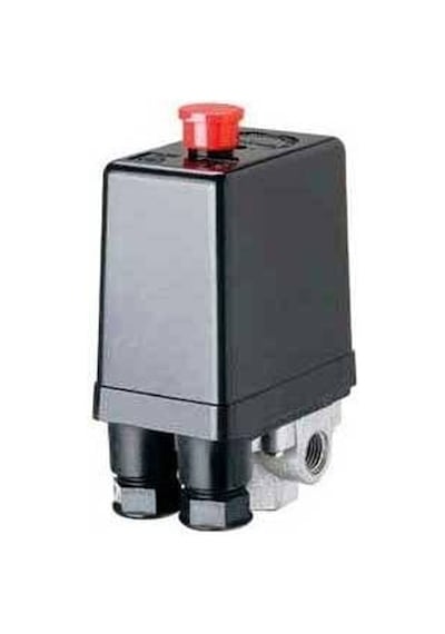 Catpower 1125 Kompresör Şalter Otomatigi 3 Yollu 220 V Ayarlı Basınç Şalteri