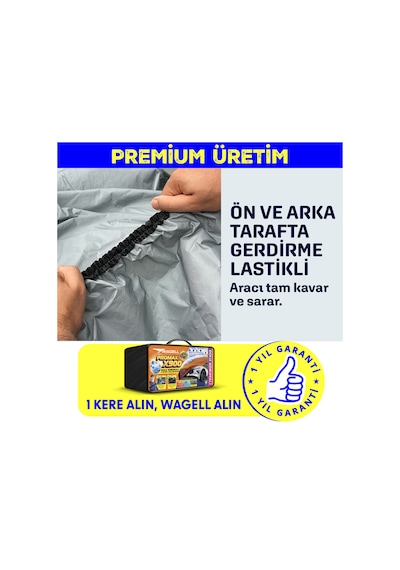 Skoda Roomster 2006-2012 Dolu Ve Güneş Korumalı X900 Araba Brandası - Oto Çadır Örtü