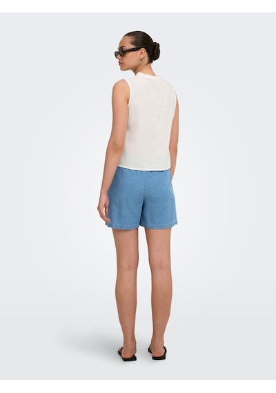 Only Onlswar S/l Frıll Top Wvn Kadın Beyaz Bluz - 15378512