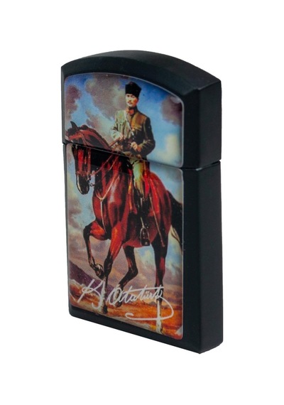 Als Atatürk Metal Çakmak . Gazlı Çakmak N11.108