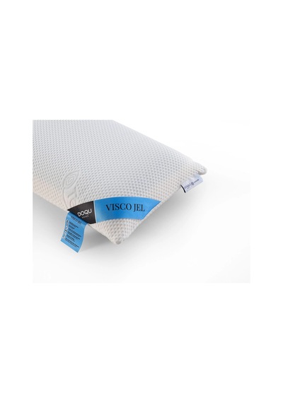 Doqu Home Viscojel Yastık 60 X 40 + 15 Cm - Beyaz Beyaz