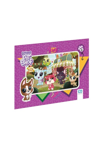 LITTLEST PET SHOP FRAME PUZZLE 35 PARÇA 2'Lİ PUZZLE SETİ