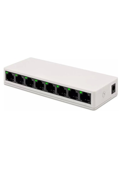Forzacase FC830 8 Port 100 Mbps Ethernet Switch Hub Çoklayıcı