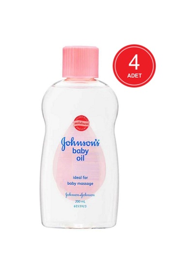 Johnson's Baby Bebek Masaj Yağı 4 x 200 ML