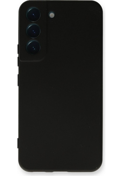 Newface Samsung Galaxy Uyumlu S23 Plus Kılıf Nano İçi Kadife Silikon Glblseme - 6 - Siyah Sıyah
