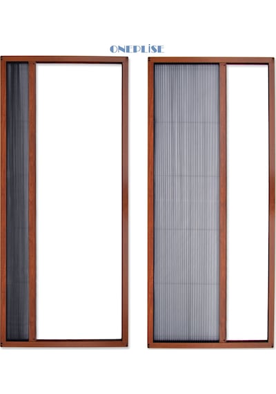 Plise Pileli Sürgülü Kapı Sinekliği 0-100 X 0-240