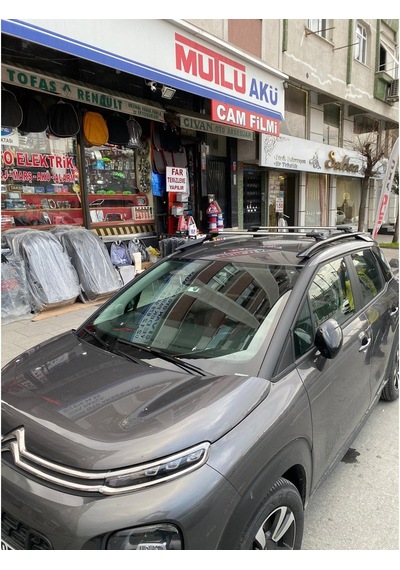 Cıtroen C3 Aircros Turtle Air1 Ara Atkı Siyah 2017 Sonrası