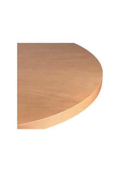 Ocean İskandinav Natural Ahşap Masa Sandalye Takımı 100x100 Natural