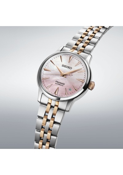 Seiko Presage Cocktail Limited Edition Srpm06 Kadın Kol Saati Altın - Siyah