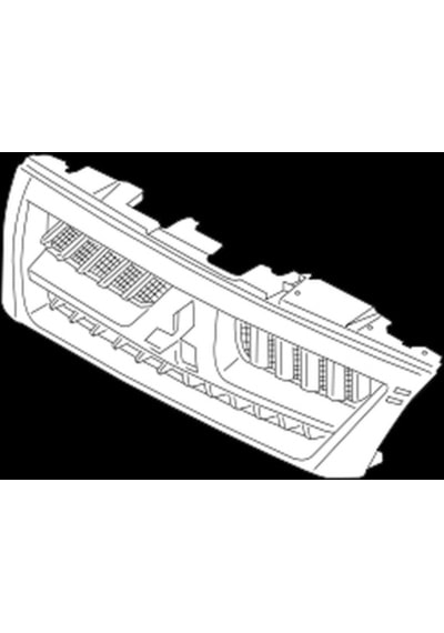 Mitsubishi Pajero 2003-2006 Ön Panjur Nikelaj Siyah Oem No: Mn117202wa