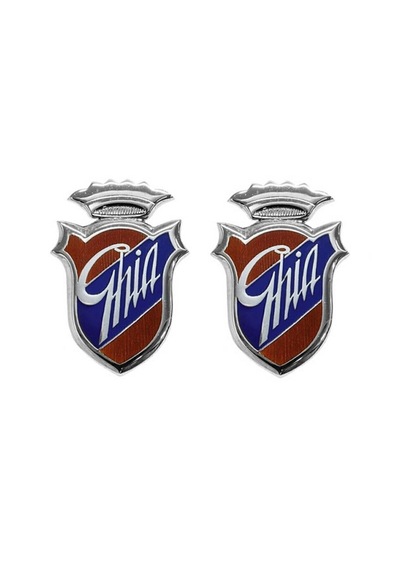 Ghia Arma Logo Amblem 2 Adet Uyumlu 4 X 2,5 2 Adet