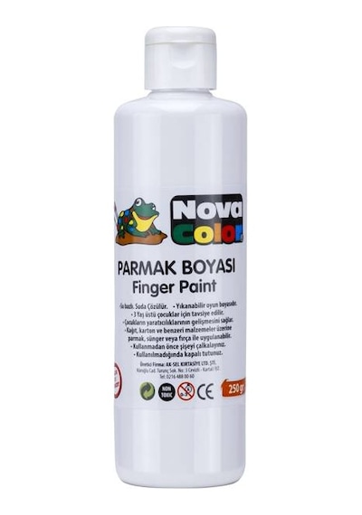 Nova Color Parmak Boyası 250 G Beyaz