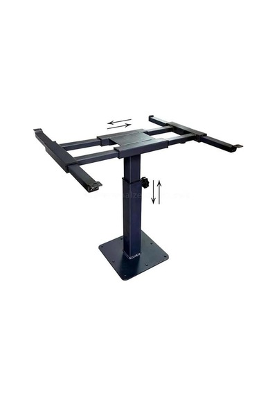Shuıvan Hareketli Masa Ayağı 40-72cm 4 Yönlü Siyah-706