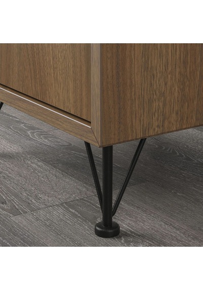 Ikea Eket 4'lü Mobilya Ayağı 10 X 3 Cm Siyah