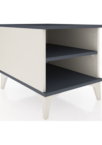 Kronos Komodin Tek Raflı 44x59x48 Aytaşı-antrasit Aytaşı