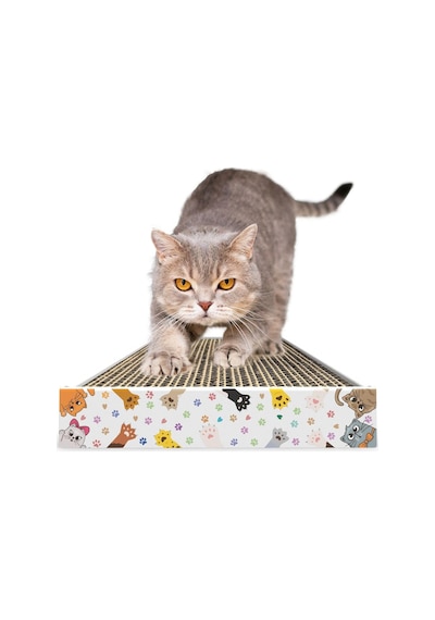 Tr Ata Home Tırmata Yeni Ürün Doğal Düz Karton Kedi Tırmalaması Kedi Tırmalama Tahtası Kartonu 47x17 Cm 2 Adet