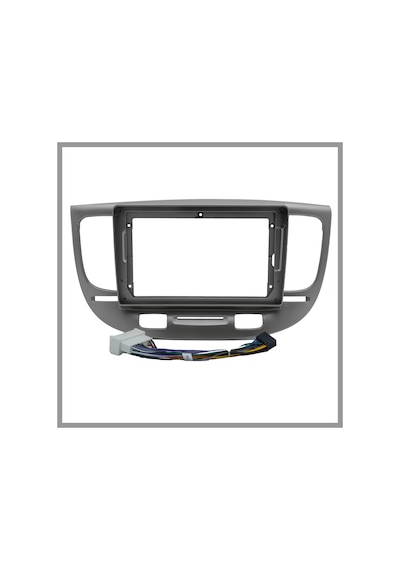Govimaks Kia Rio 2005-2011 Uyumlu Gümüş 9'' Androıd Multimedya Çerçevesi - Soket