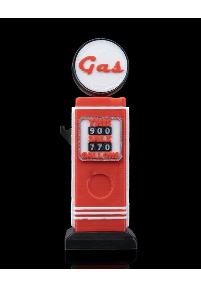 Pump It Up Kablo Tutucu Retro Benzin Pompası Tasarımı-175