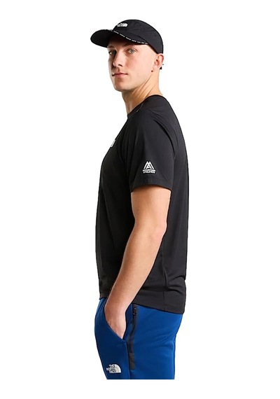 The North Face M Mountain Athletics Tape Ss Erkek T-shirt Black