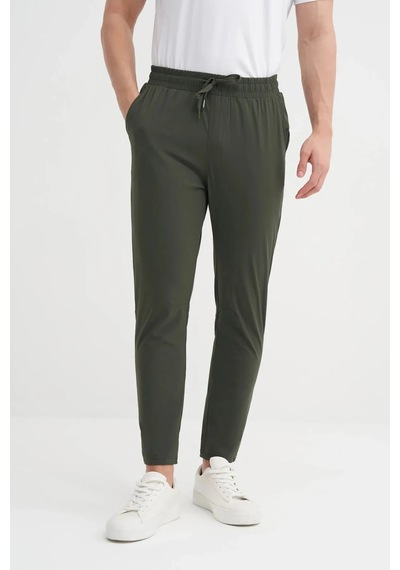 Cazador Jogger Nort Pantolon Beli Bağcıklı Cepli Düz Paça haki