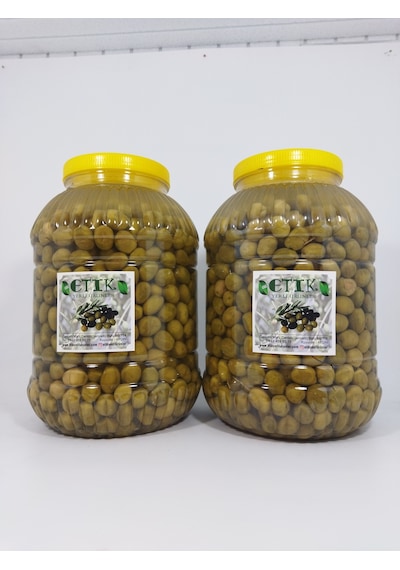 Etik Yerli Ürünler İzmir Çili Cinsi Kırma Tatlanmış Zeytin 2 x 5 KG
