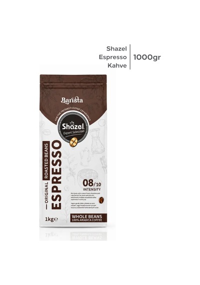 Shazel Espresso Kahve - Çekirdek - Flat Bottom 1000 Gr.- Adet Filtre