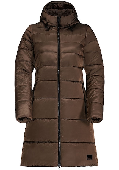 Jack Wolfskin Eısbach Coat W Kadın Outdoor Ceketi Kahve Kahve Kahverengi