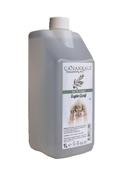 Şeffaf Renksiz - Zeytin Çiçeği -1 Litre - Bidon Korumalı Kapak - Yeni Model