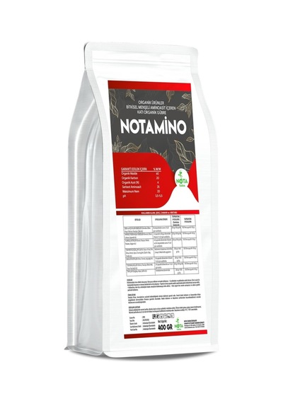 Notamino Bitkisel Menşeli,amino Asitli Organik Gübre 400 Gr 400 GR