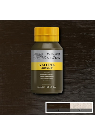 Winsor Newton Galeria Akrilik Boya 500ml Raw Umber