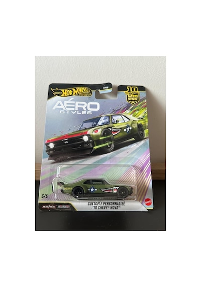 Hot Wheels Custom 70 Chevy Nova Aero Styles Yeşil