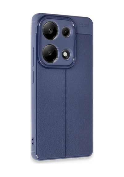 Xiaomi Redmi Note 13 Pro 4g Kılıf Auto Focus Kapak - Lacivert 0.2M-Çok Renkli