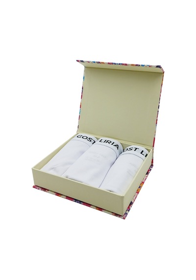 - Bare Kadın Slip 3 Lü Paket Beyaz Beyaz