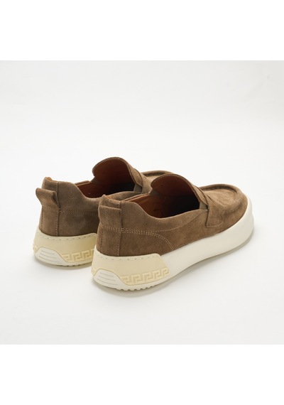 Biscuit Suede Sneaker Erkek Ka-26y-alfa5409 John May Munıh Shoe Kahverengi