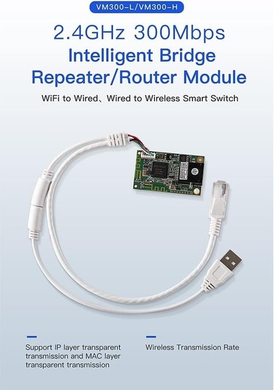 Vonets Vm300/vm5g/vbg1200 Wifi Modül Ve Anten Seti Quick Setting Guide