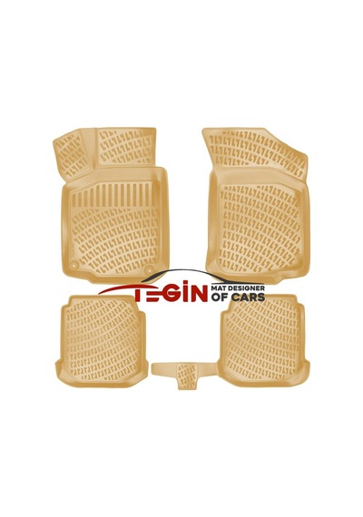 Skoda Octavia 2004-2013 1.0/1.5 Tsı Bej 3d Havuzlu Paspas Bej