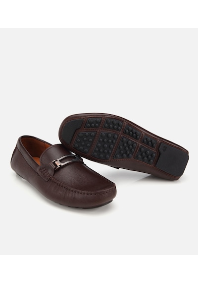 Hotiç Erkek Deri Kahverengi Toka Detaylı Günlük Loafer 02ayh319350a480 02ayh319350a480