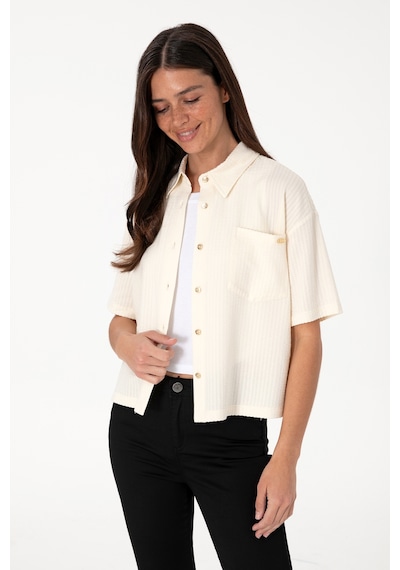 U.s. Polo Assn. Kadın Krem Gömlek Örme 50299843-vr071 Krem