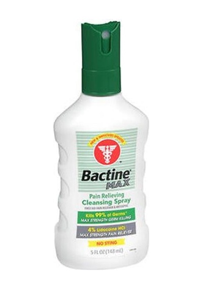 Bactine Max - Anestezik Ve Antiseptik Sprey Solüsyon - 5 Oz Sprey Şişe