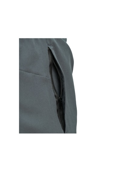 Musclecloth Performance 2 In 1 Erkek Taytlı Şort Gri Siyah Gri