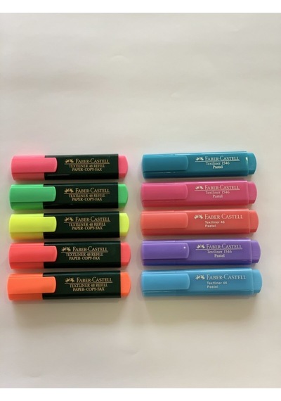 Pastel Fosforlu Kalem Turkuaz