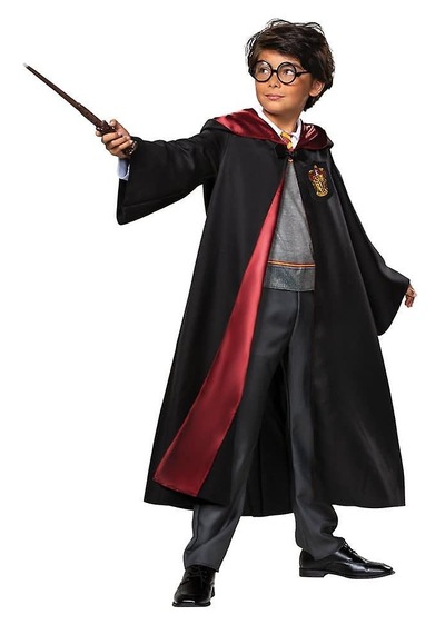 Harry Potter Gryffindor Cübbe Çocuk Boy - Harry Potter Kostümü 5-6 Yaş 5691