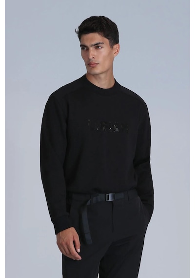Lufian Luther Erkek Sweatshirt Siyah 001