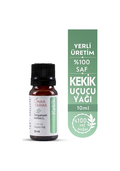 Onka Farma %100 Saf Kekik Yağı Uçucu Esansiyel Yağ 10 ML