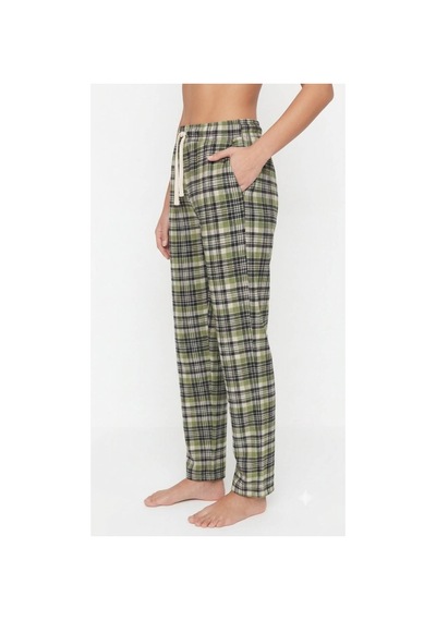 Yasar Underwear Kadın Pijama Altı %100 Pamuklu Ekose Desenli Cepli Ve Bağcıklı Haki Yeşil,siyah Haki Yeşil,siyah Yasar Underwear Kadın Pijama Altı %100 Pamuklu Ekose Desenli Cepli Ve Bağcıklı Haki Yeşil,siyah Haki Yeşil,siyah